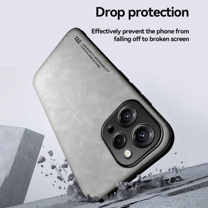 For Xiaomi Redmi Note 13 Pro+ 5G Skin Feel Magnetic Leather Back Phone Case(Blue) - Xiaomi Cases by buy2fix | Online Shopping UK | buy2fix