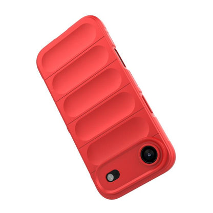 For iPhone Air Magic Shield TPU + Flannel Phone Case(Dark Grey) - iPhone Air Cases by buy2fix | Online Shopping UK | buy2fix