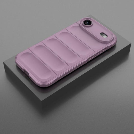 For iPhone Air Magic Shield TPU + Flannel Phone Case(Purple) - iPhone Air Cases by buy2fix | Online Shopping UK | buy2fix
