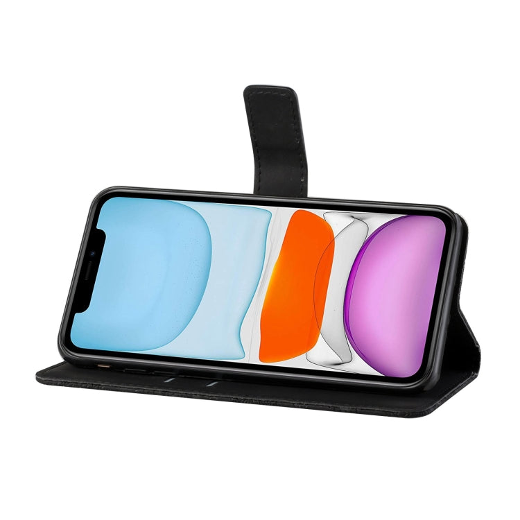 For iPhone 16 Pro Ethnic Style Embossed Pattern Leather Phone Case(Black) by buy2fix