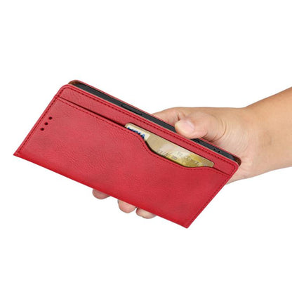 For iPhone Air Knead Skin Texture Flip Leather Phone Case(Red) - iPhone Air Cases by buy2fix | Online Shopping UK | buy2fix