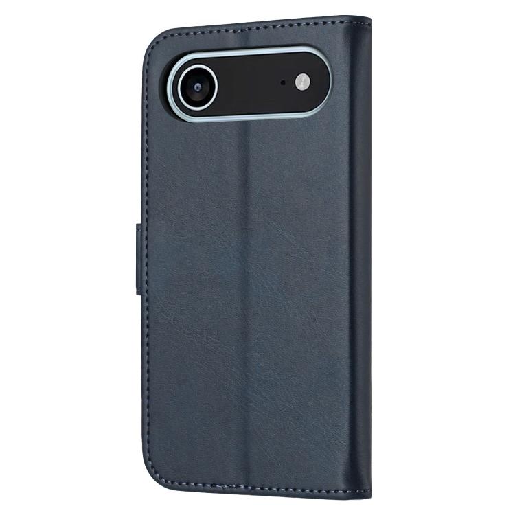 For iPhone Air Embossed Happy Cat Pattern Flip Leather Phone Case(Blue) - iPhone Air Cases by buy2fix | Online Shopping UK | buy2fix