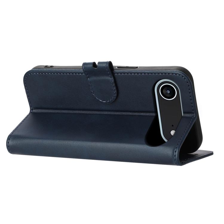 For iPhone Air Embossed Happy Cat Pattern Flip Leather Phone Case(Blue) - iPhone Air Cases by buy2fix | Online Shopping UK | buy2fix