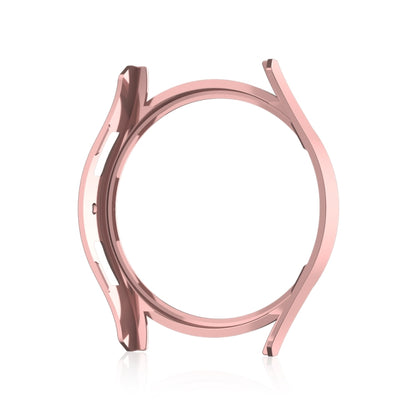 For Samsung Galaxy Watch 6 44mm Diamond Hollow PC Watch Protective Case(Pink) - Watch Cases by buy2fix | Online Shopping UK | buy2fix