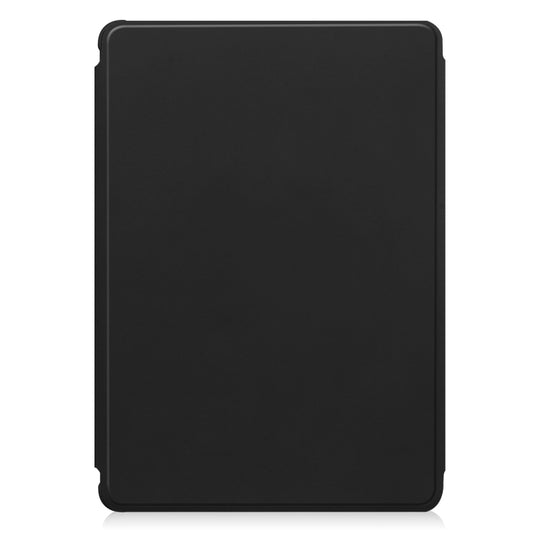 For Samsung Galaxy Tab S9 360 Rotation Transparent Smart Leather Case with Keyboard(Black) - Galaxy Tab S9 Cases by buy2fix | Online Shopping UK | buy2fix