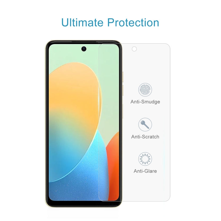 For Tecno Spark Go 2024 50pcs 0.26mm 9H 2.5D Tempered Glass Film by buy2fix