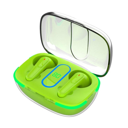 Pro 70 Intelligent Digital Display V5.3 Bluetooth Earphones (Green) by buy2fix