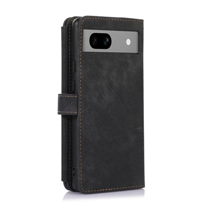 For Google Pixel 7a Dream 9-Card Wallet Zipper Bag Leather Phone Case(Black) by buy2fix