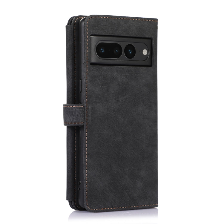 For Google Pixel 7 Pro Dream 9-Card Wallet Zipper Bag Leather Phone Case(Black) by buy2fix