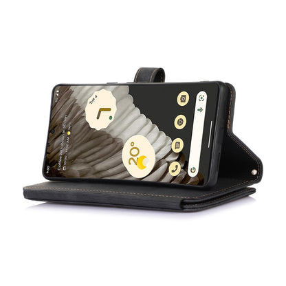 For Google Pixel 7 Pro Dream 9-Card Wallet Zipper Bag Leather Phone Case(Black) by buy2fix