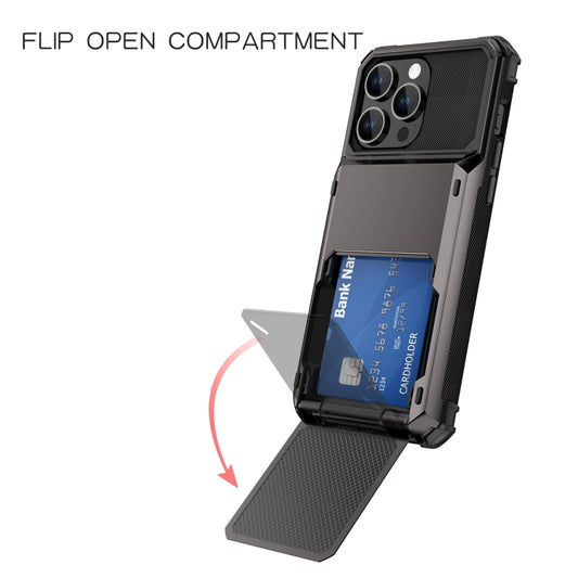 For iPhone 15 Pro Scratch-Resistant Shockproof Heavy Duty Rugged Armor Phone Case(White) - iPhone 15 Pro Cases by buy2fix | Online Shopping UK | buy2fix
