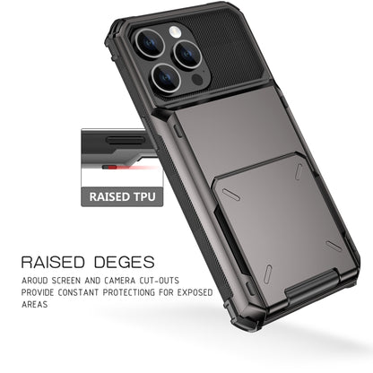 For iPhone 15 Pro Scratch-Resistant Shockproof Heavy Duty Rugged Armor Phone Case(White) - iPhone 15 Pro Cases by buy2fix | Online Shopping UK | buy2fix