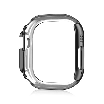 For Apple Watch Ultra 2 / Ultra 49mm Double Row Diamond Hollow PC Watch Case(Black) by buy2fix