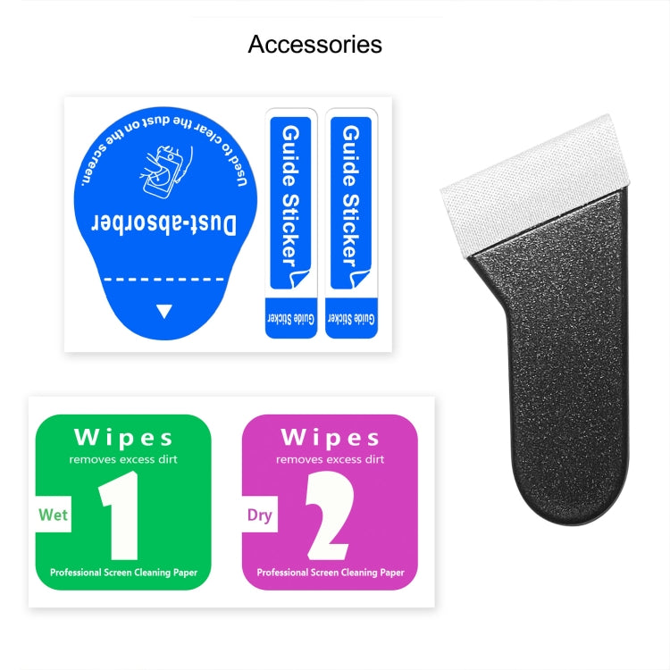 For Apple Watch Ultra 1 / 2 / 3 49mm Number Ring Metal Frame Integrated Tempered Film(Original Color) by buy2fix