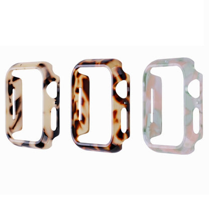 For Apple Watch Ultra 2 / Ultra 49mm Printed Resin PC Watch Case(Peach Pink) by buy2fix