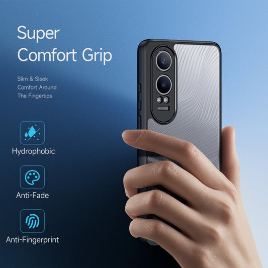 For OPPO K12x DUX DUCIS Aimo Series Frosted Feel Phone Case(Black) - OPPO Cases by DUX DUCIS | Online Shopping UK | buy2fix