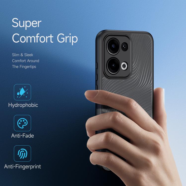 For OPPO Reno13 Global DUX DUCIS Aimo Series Frosted Feel Phone Case(Black) - OPPO Cases by DUX DUCIS | Online Shopping UK | buy2fix