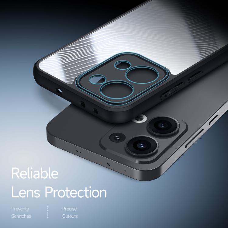 For OPPO Reno13 Global DUX DUCIS Aimo Series Frosted Feel Phone Case(Black) - OPPO Cases by DUX DUCIS | Online Shopping UK | buy2fix