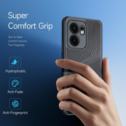 For OPPO Reno13 F 4G / 5G DUX DUCIS Aimo Series Frosted Feel Phone Case(Black) - OPPO Cases by DUX DUCIS | Online Shopping UK | buy2fix