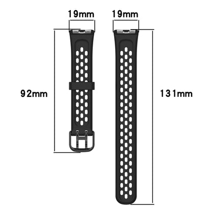 For Huawei Band 10 / 9 / 8 Solid Color Breathable Silicone Watch Band(Grey) by buy2fix