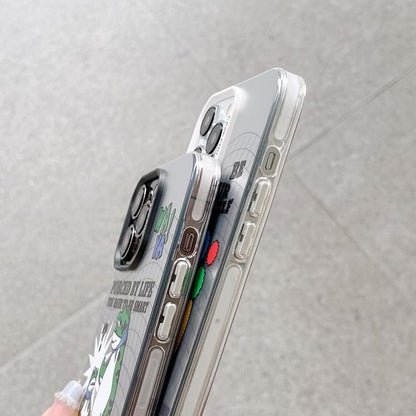 For iPhone 16 Pro Electroplated Silver Series PC Protective Phone Case(Green Milk Tea) by buy2fix