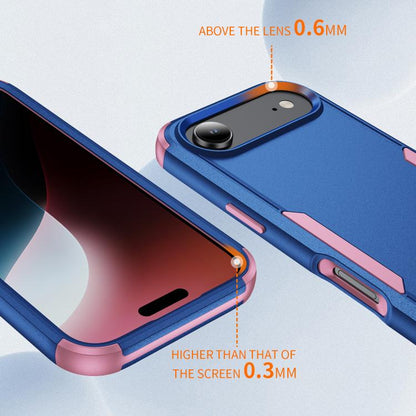 For iPhone Air Commuter Shockproof TPU + PC Phone Case(Royal Blue+Pink) - iPhone Air Cases by buy2fix | Online Shopping UK | buy2fix