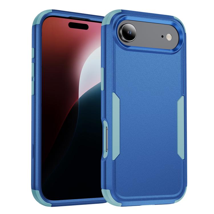 For iPhone Air Commuter Shockproof TPU + PC Phone Case(Royal Blue+Grey Green) - iPhone Air Cases by buy2fix | Online Shopping UK | buy2fix
