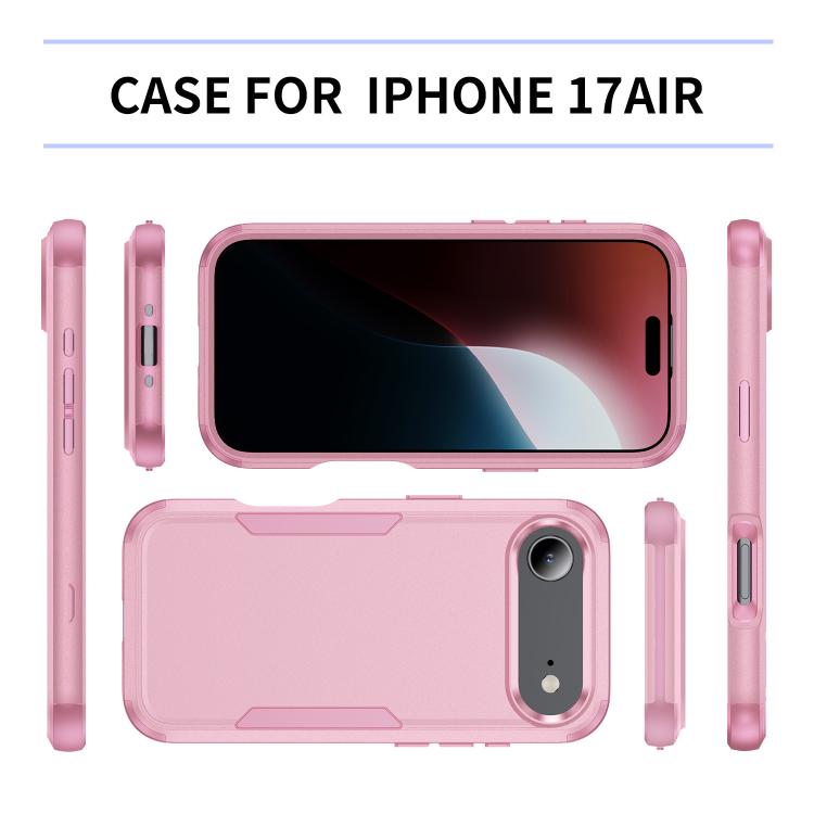 For iPhone Air Commuter Shockproof TPU + PC Phone Case(Pink) - iPhone Air Cases by buy2fix | Online Shopping UK | buy2fix