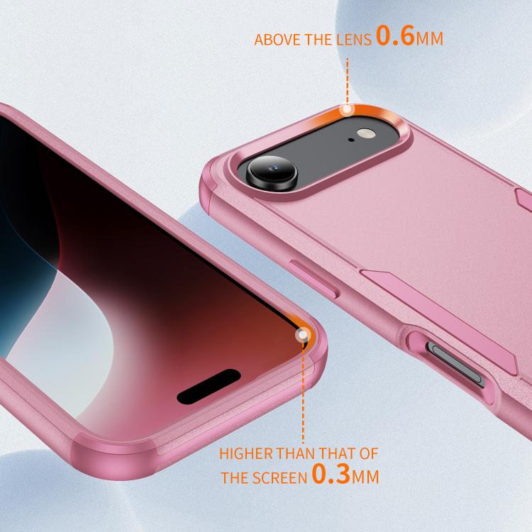 For iPhone Air Commuter Shockproof TPU + PC Phone Case(Pink) - iPhone Air Cases by buy2fix | Online Shopping UK | buy2fix