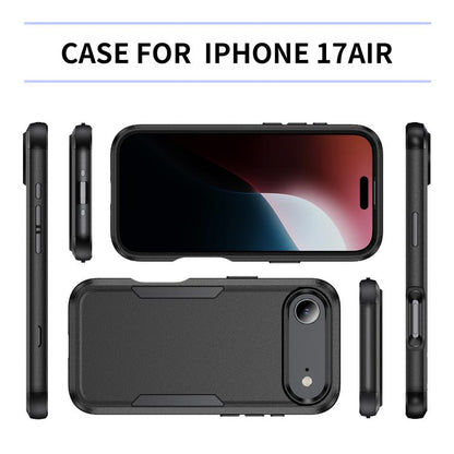 For iPhone Air Commuter Shockproof TPU + PC Phone Case(Black) - iPhone Air Cases by buy2fix | Online Shopping UK | buy2fix