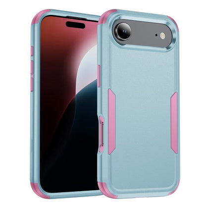 For iPhone Air Commuter Shockproof TPU + PC Phone Case(Grey Green+Pink) - iPhone Air Cases by buy2fix | Online Shopping UK | buy2fix