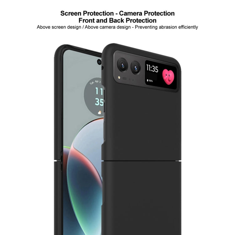 For Motorola Razr 40 IMAK JS-2 Series Colorful PC Case(White) by imak