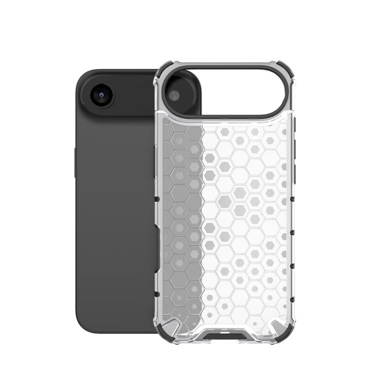 For iPhone Air Honeycomb Shockproof Phone Case(White) - iPhone Air Cases by buy2fix | Online Shopping UK | buy2fix