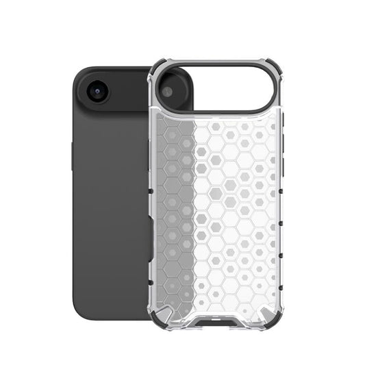 For iPhone Air Honeycomb Shockproof Phone Case(White) - iPhone Air Cases by buy2fix | Online Shopping UK | buy2fix