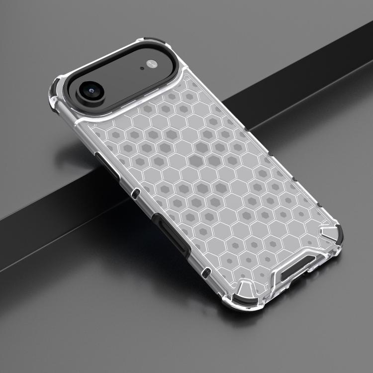 For iPhone Air Honeycomb Shockproof Phone Case(White) - iPhone Air Cases by buy2fix | Online Shopping UK | buy2fix