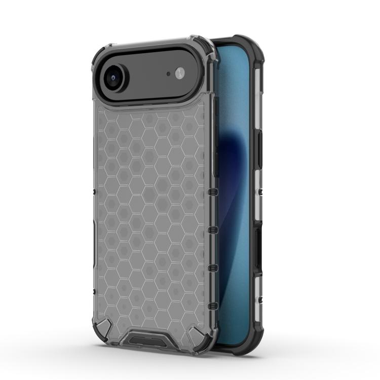 For iPhone Air Honeycomb Shockproof Phone Case(Black) - iPhone Air Cases by buy2fix | Online Shopping UK | buy2fix