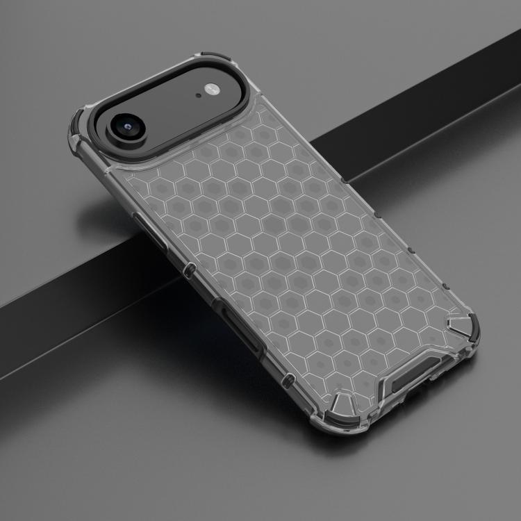 For iPhone Air Honeycomb Shockproof Phone Case(Black) - iPhone Air Cases by buy2fix | Online Shopping UK | buy2fix