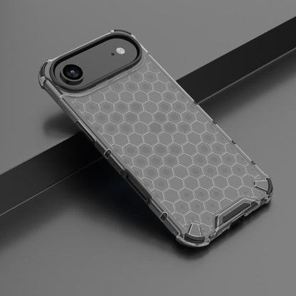 For iPhone Air Honeycomb Shockproof Phone Case(Black) - iPhone Air Cases by buy2fix | Online Shopping UK | buy2fix