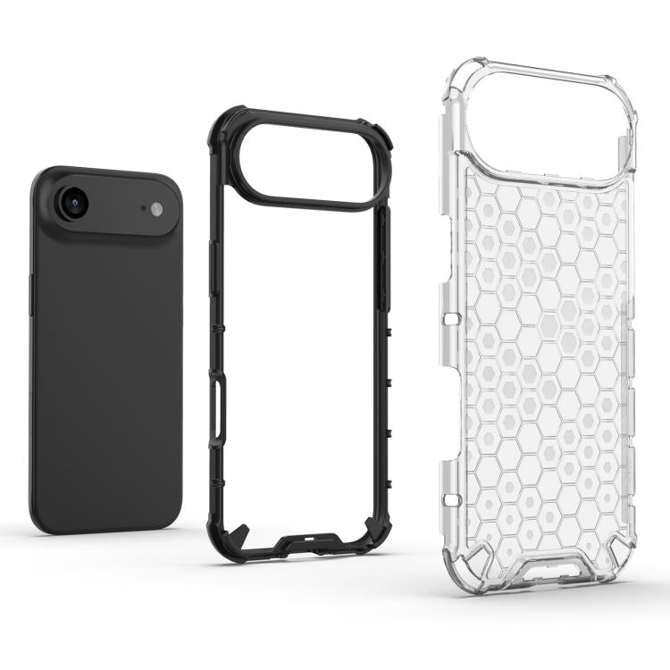 For iPhone Air Honeycomb Shockproof Phone Case(Green) - iPhone Air Cases by buy2fix | Online Shopping UK | buy2fix