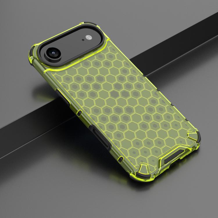 For iPhone Air Honeycomb Shockproof Phone Case(Green) - iPhone Air Cases by buy2fix | Online Shopping UK | buy2fix