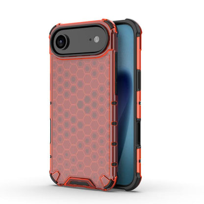 For iPhone Air Honeycomb Shockproof Phone Case(Red) - iPhone Air Cases by buy2fix | Online Shopping UK | buy2fix