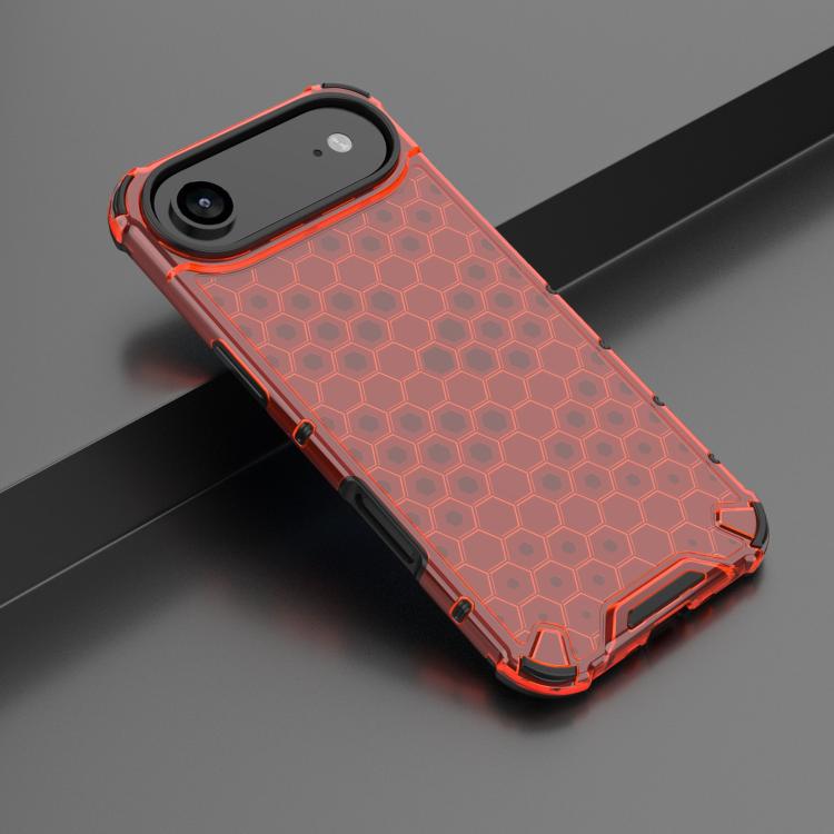 For iPhone Air Honeycomb Shockproof Phone Case(Red) - iPhone Air Cases by buy2fix | Online Shopping UK | buy2fix