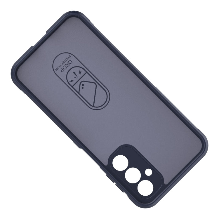 For Samsung Galaxy M34 5G India Magic Shield TPU + Flannel Phone Case(Dark Green) by buy2fix