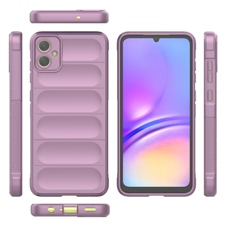 For Samsung Galaxy A05 4G Magic Shield TPU + Flannel Phone Case(Purple) by buy2fix