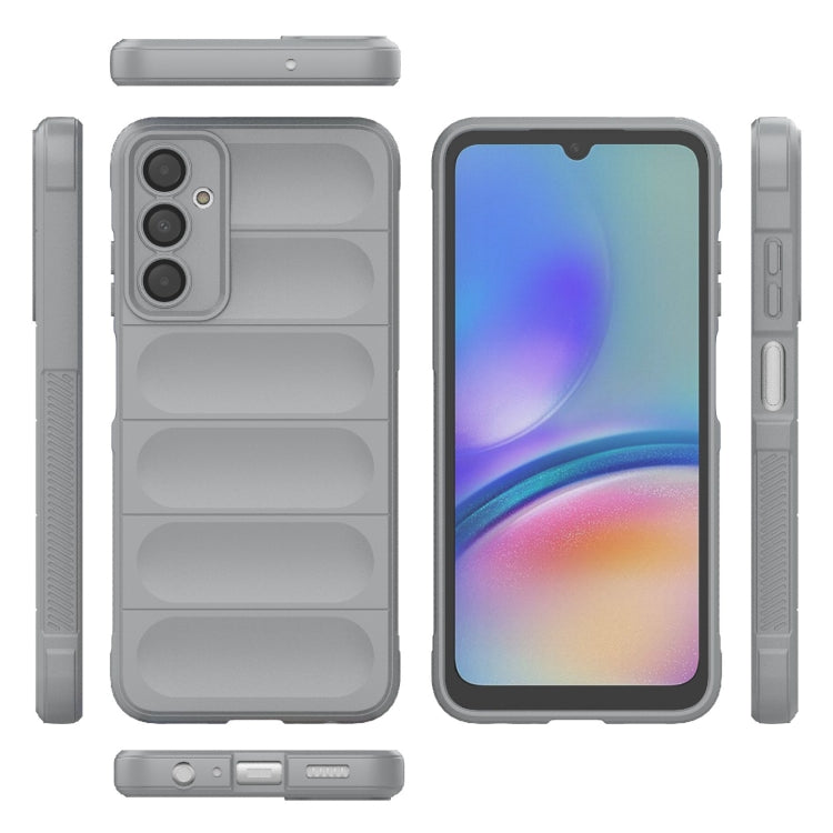 For Samsung Galaxy A05s 4G Magic Shield TPU + Flannel Phone Case(Grey) by buy2fix