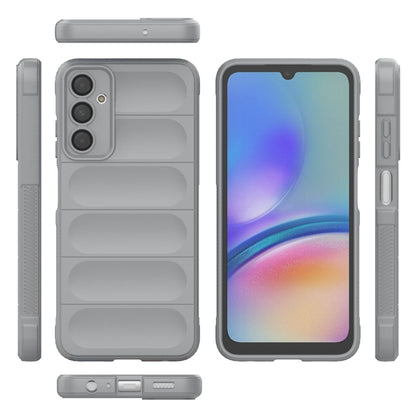 For Samsung Galaxy A05s 4G Magic Shield TPU + Flannel Phone Case(Grey) by buy2fix