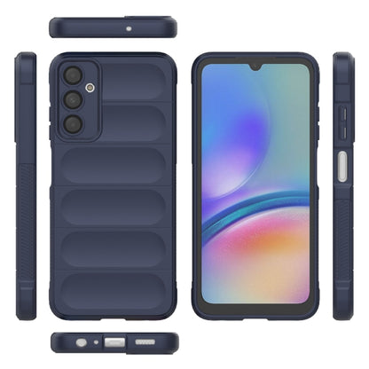 For Samsung Galaxy A05s 4G Magic Shield TPU + Flannel Phone Case(Dark Blue) by buy2fix