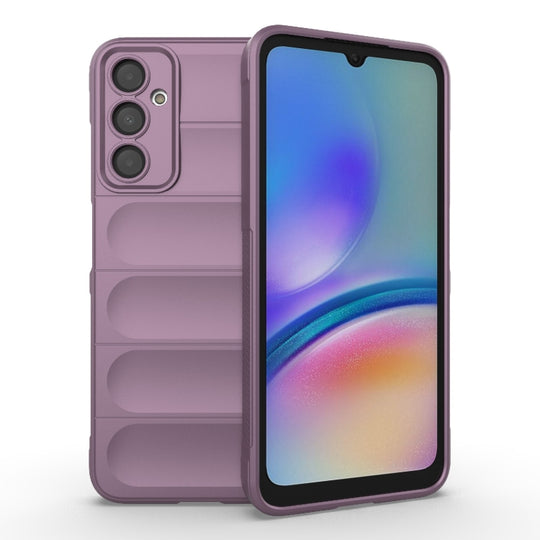 For Samsung Galaxy A05s 4G Magic Shield TPU + Flannel Phone Case(Purple)