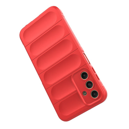 For Samsung Galaxy A15 5G Magic Shield TPU + Flannel Phone Case(Red) by buy2fix
