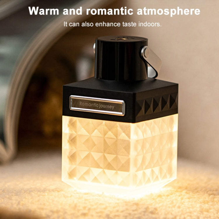 Outdoor Portable LED Camping Light Rechargeable Emergency Light(Black) by buy2fix